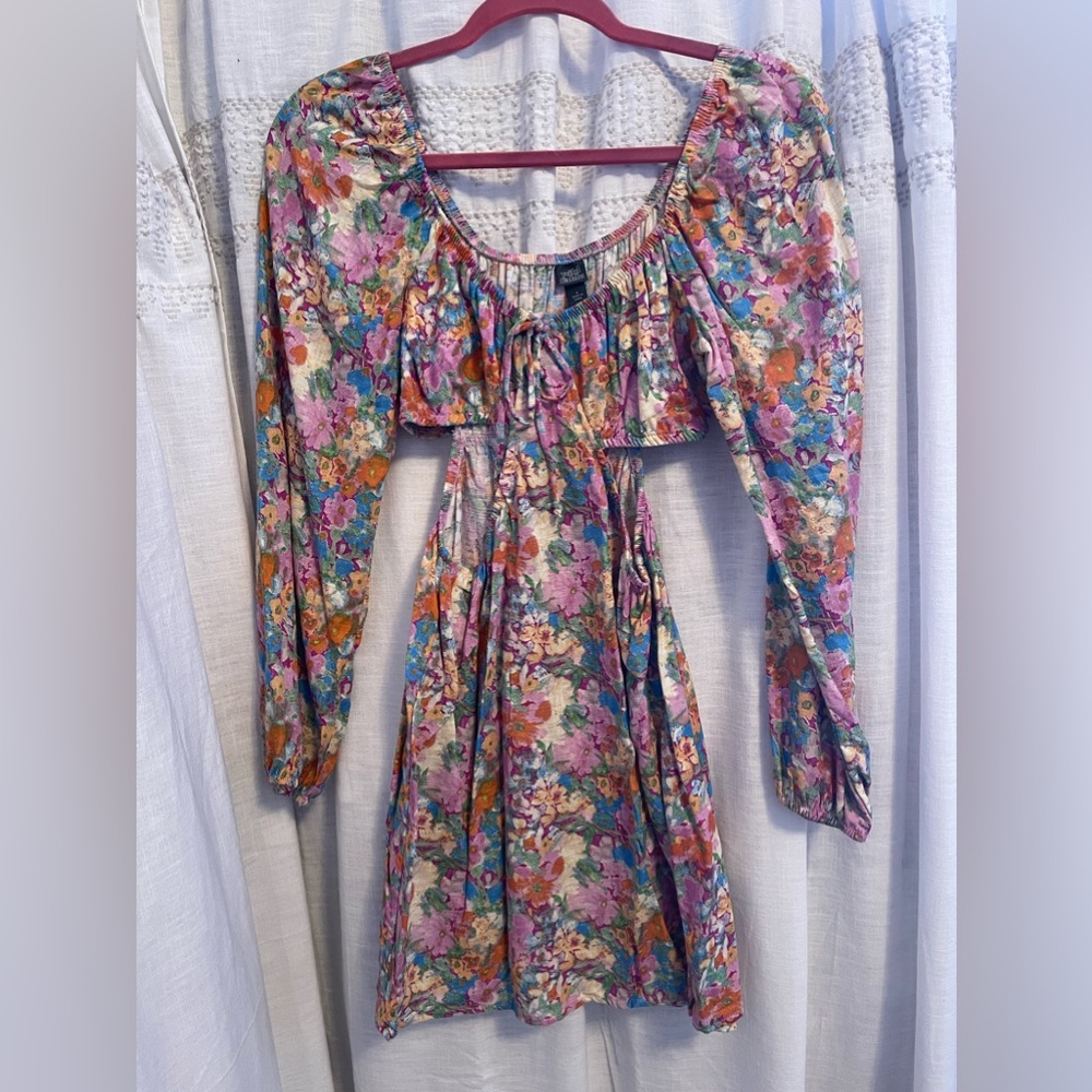 Wild Fable Cutout Fit & Flare Mini Dress